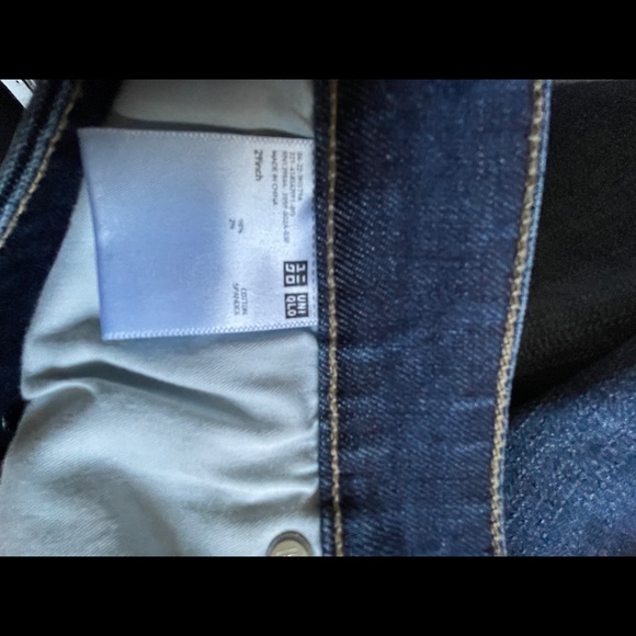 Uniqlo jeans high rise wide cropped Size 29 - Picture 9 of 11